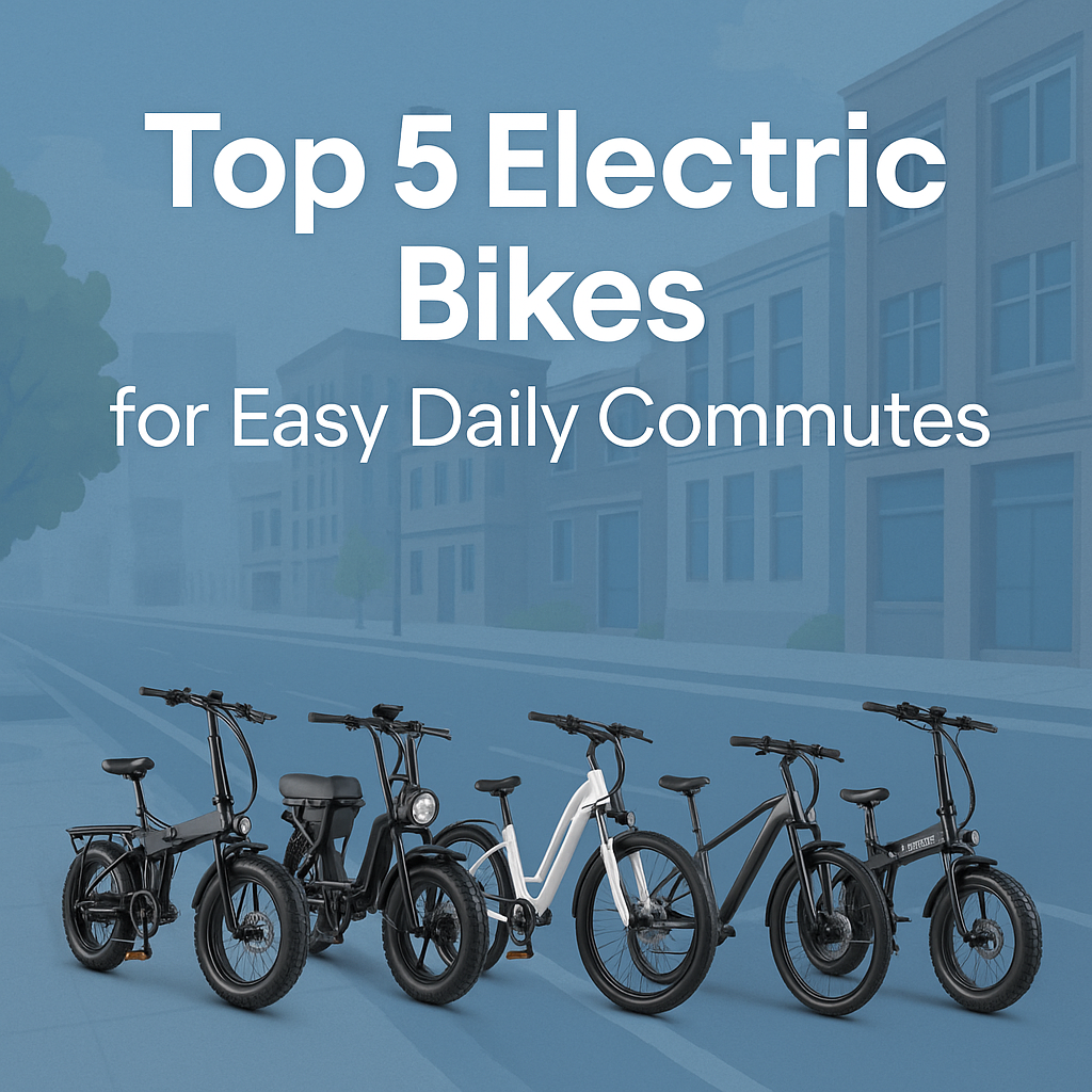 Top 5 Electric Bikes for Easy Daily Commutes