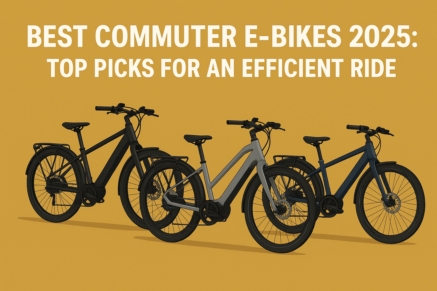 Best Commuter E-Bikes 2025: Top Picks for an Efficient Ride