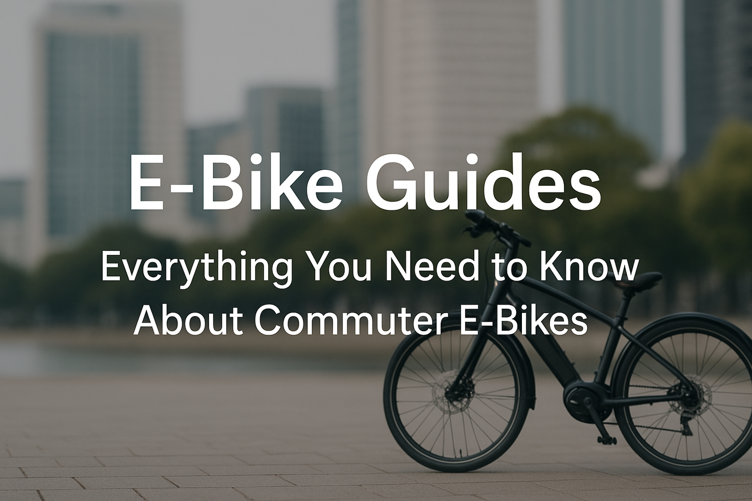E-Bike Guides: Commuter's Ultimate Handbook