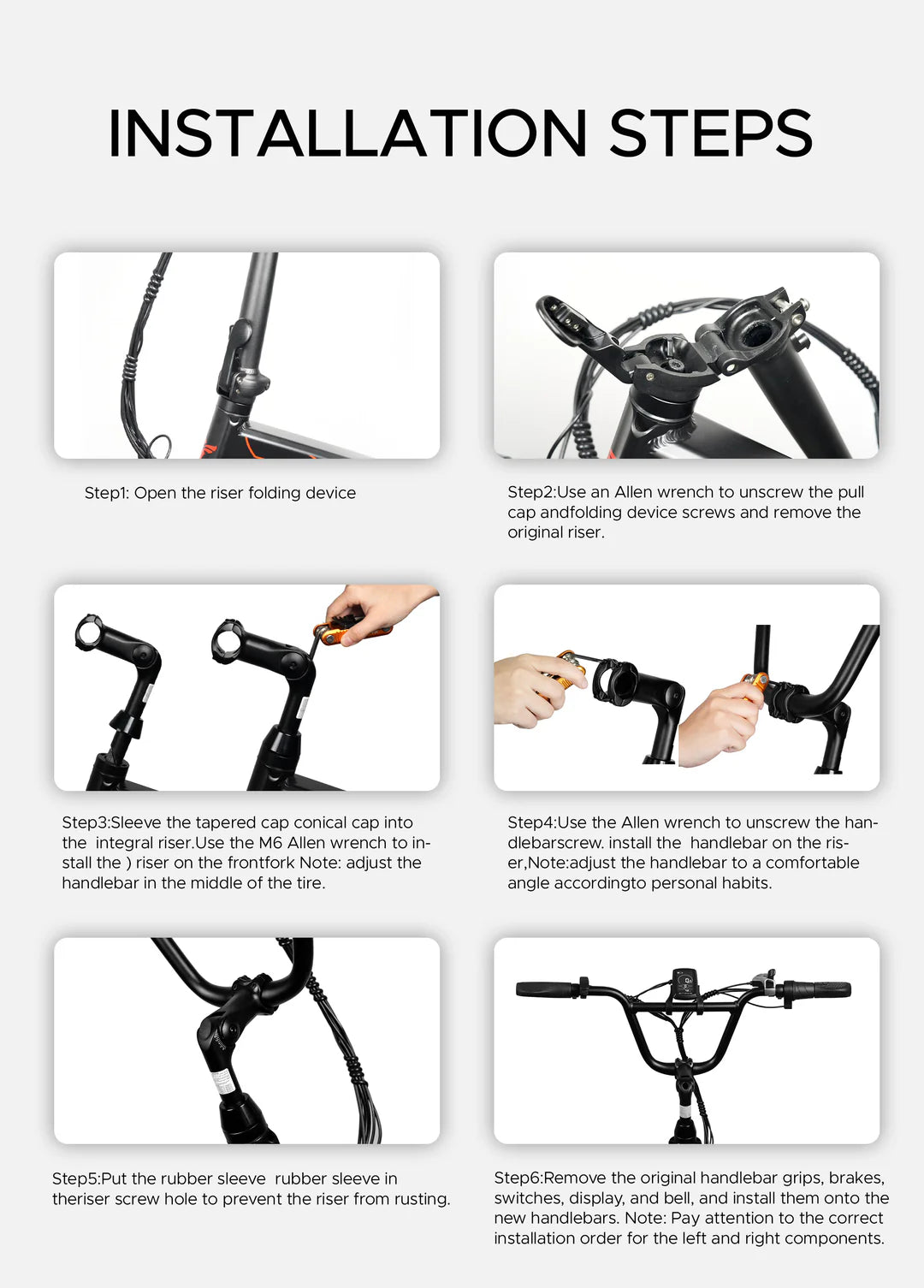 BMX Handlebar for EP-2 Pro/Engine X